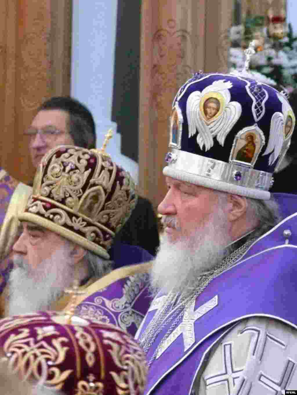 Патрыярх Маскоўскі і Ўсея Русі наведвае Полацак , фота грамадзкага рэдактара Свабоды Зьмітра Дзеджыца