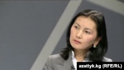 Адилет министри Аида Салянова.