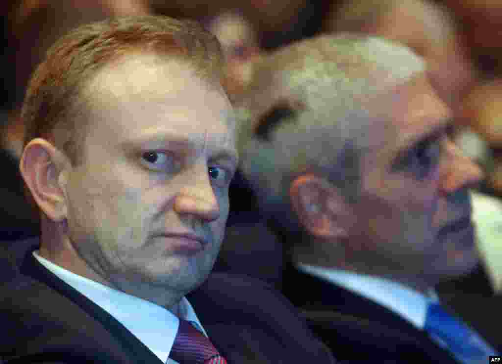 Dragan Đilas i Boris Tadić, Beograd, 25. novembar 2012.