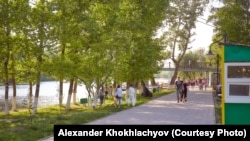 В одном из парков Уральска. Иллюстративное фото.