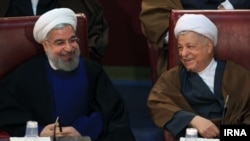 هاشی رفسنجانی و حسن روحانی، اسفند ۱۳۹۲