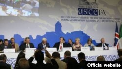 ეუთოს საპარლამენტო ასამბლეის 25-ე სესიის გახსნა