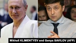 Վլադիմիր Պուտինը և Վլադիմիր Զելենսկին: 