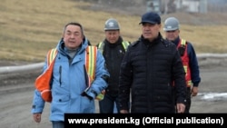 Садыр Жапаров Кумтөргө барды