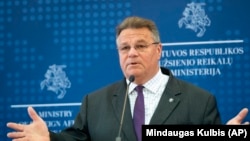 Міністр закордонних справ Литви Лінас Лінкявічус