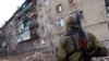 Боевик группировки «ДНР» в Макеевке. Февраль 2015 года