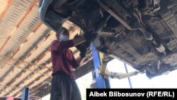 Один из автосервисов, 1мая 2020 года. 
