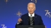 Președintele SUA, Joe Biden, vorbește la evenimentul de celebrare a celei de-a 75-a aniversări a NATO. Washington, 9 iulie 2024.