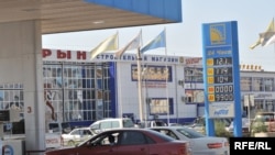 Автозаправка компании "Гелиос", город Атырау. 