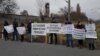 Протестная акция против завода "Электроцинк" во Владикавказе, 16 ноября