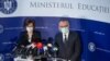 Concursurile pentru posturile de conducere din școli au fost anunțate înainte de a fi legale. Era nevoie de modificarea reglementărilor de prevenire a răspândirii Covid-19. (Foto: Ministru Sănătății, Ioana Mihăilă și cel al Educației, Sorin Câmpeanu, 1 septembrie 2020)