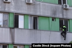 Pompierii au evacuat toți pacienții din spital.