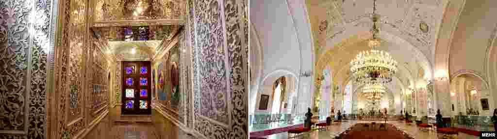 The palace was a center of arts and architecture under the Qajar dynasty, which ruled until 1925.