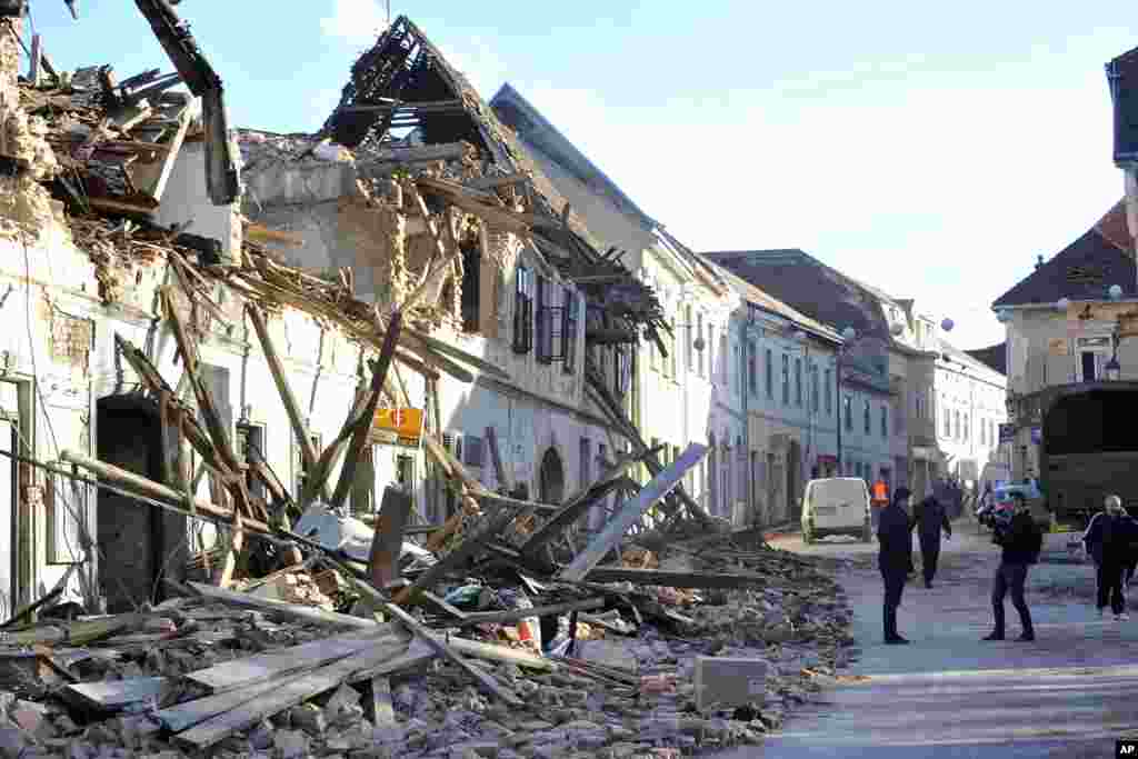 Croatia Earthquake
