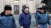 Armenia -- Constitutional Court Chairman Hrayr Tovmasian walks out of the court building in Yerevan, December 27, 2019.