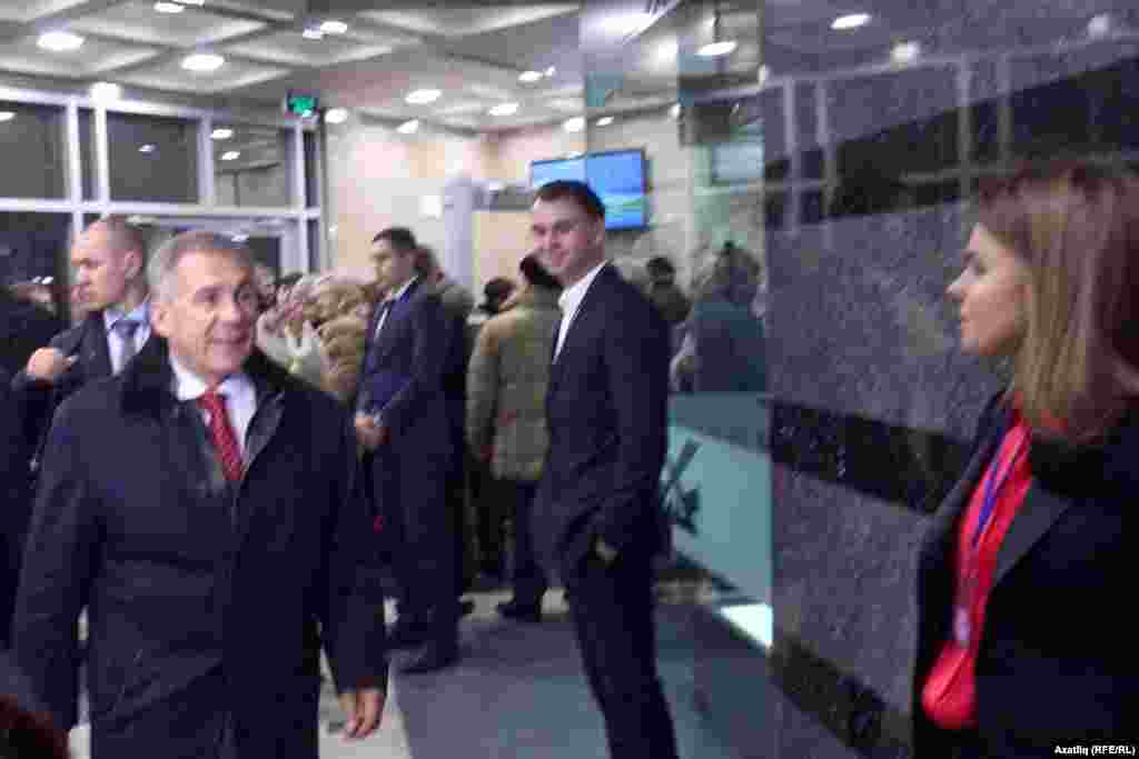 Президент Татарстана приехал на "Татар җыры"