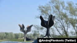 Spomen područje Jasenovac, april 2020. 