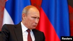 Президент Росії Володимир Путін, Белград, 16 жовтня 2014 року