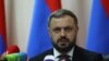 Армения-Министр экономики РА Геворг Папоян дает пресс-конференцию в Министерстве экономики РА, Ереван, Армения, 13 января 2025 г.