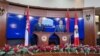 Predsjednik Srbije Aleksandar Vučić i predsjednik Republike Srpske Milorad Dodik na konferenciji za novinare u Banjaluci, 26. februara 2025.