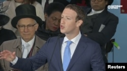 Facebook founder Mark Zuckerberg is due to testify before Congress on April 10-11. (file photo)